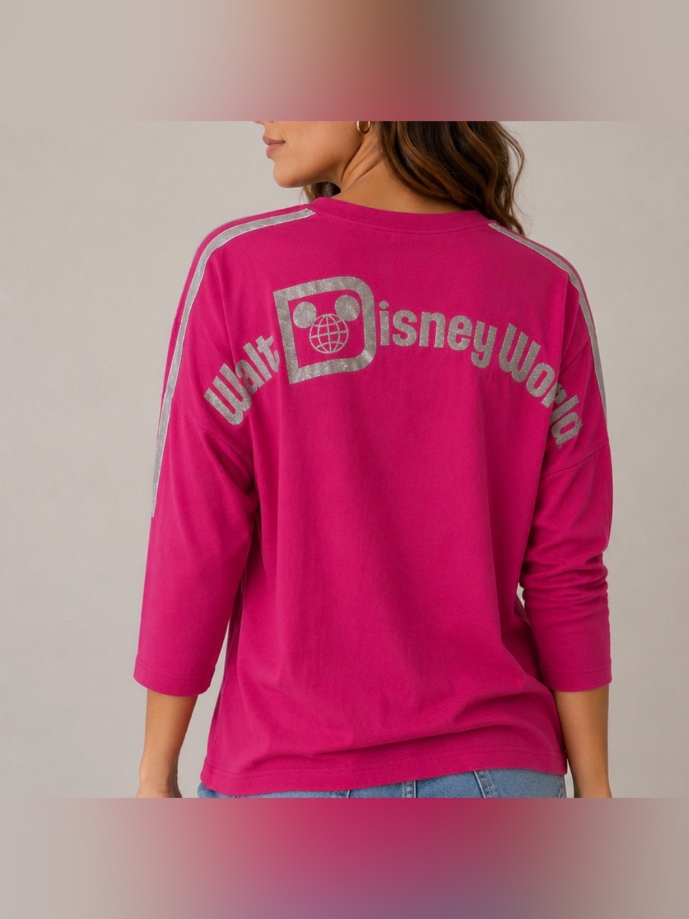 Disney Parks Walt Disney World Pink‎ Imagination Collection Spirit Jersey Small